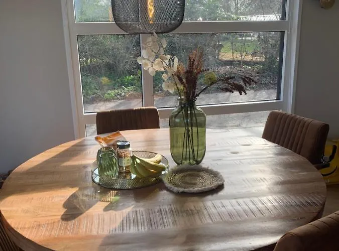 度假居 Luxus Hafenblick Lathum